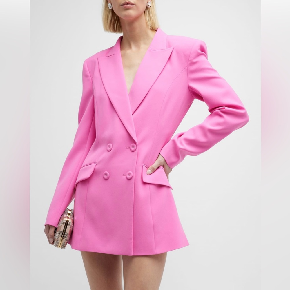 Monot Backless Mini Blazer Jacket Dress
